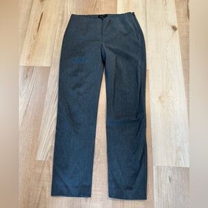 Talbots Dark Gray Straight-leg Dress Pants Women's 6